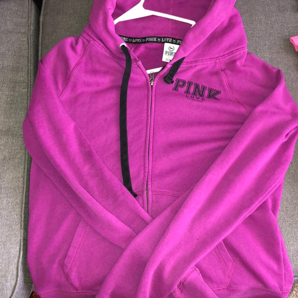 Purple Victoria secret hoodie